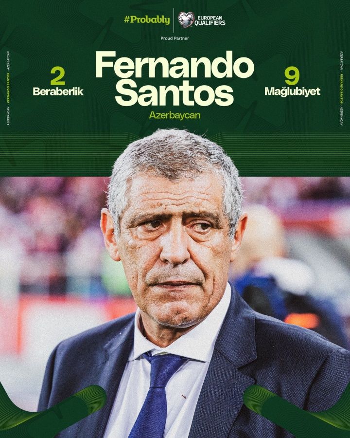 开云体育官网-无能为力！70岁老帅桑托斯带阿塞拜疆11战0胜9负，遭冰岛5球痛击